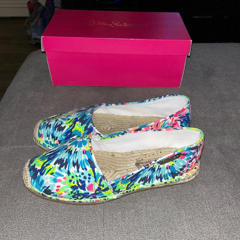 Lilly Pulitzer Lia Espadrille size 9